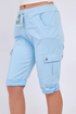 Ladies Italian Cargo Magic Cherry Berry Shorts