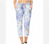 BRAND NEW LADIES WOMENS ITALIAN PRINTED TROUSERS JOGGERS REGULAR SIZE PLUS SIZE