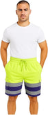 Hi Viz Men Fleece Shorts