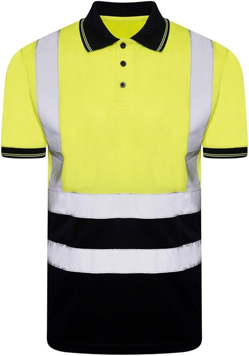 Hi Viz Workwear Short Sleeve Polo Shirt