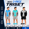Mountain-X Men's 3-Piece Two Tone Tracksuit Set