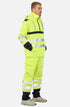 Men Hi Viz Workwear Waterproof Hoodie Rainsuit