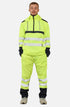 Men Hi Viz Workwear Waterproof Hoodie Rainsuit