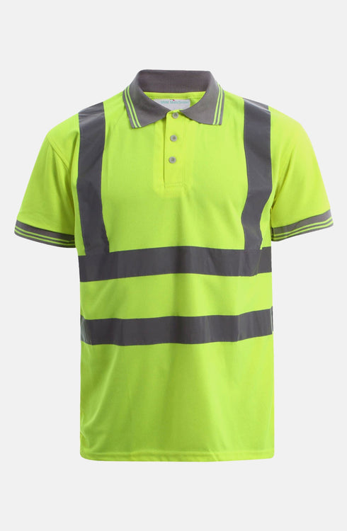 Hi Viz Workwear Short Sleeve Polo Shirt