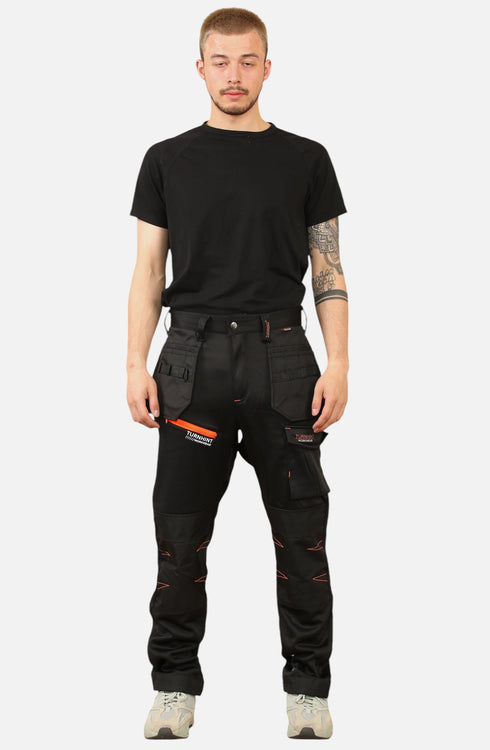 Men’s Pro Work Heavy Duty Safety Combat Cargo Trouser Pants