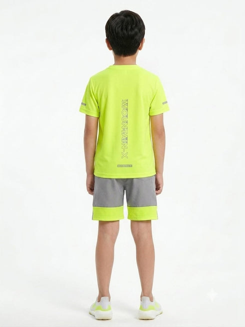 Mountain-X Kids Boys & Girls Lightweight Athletic Sports Short Set