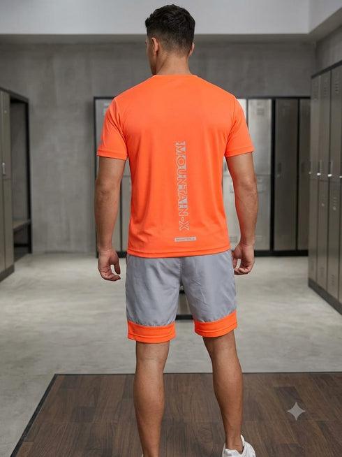 Mountain-X Men's Lightweight Athletic Sports Short Set