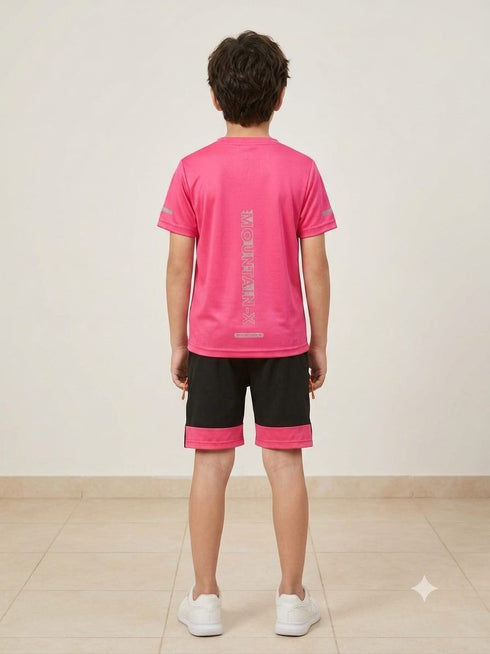 Mountain-X Kids Boys & Girls Lightweight Athletic Sports Short Set