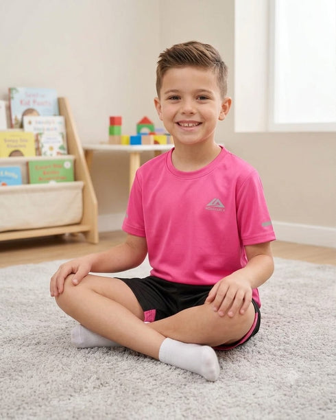 Mountain-X Kids Boys & Girls Lightweight Athletic Sports Short Set