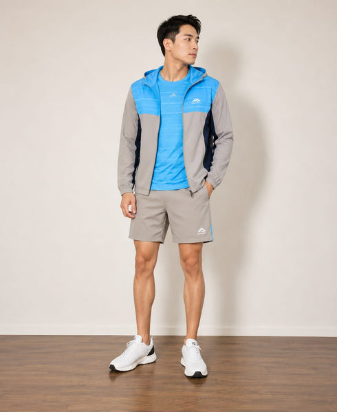 Mountain-X Men's 3-Piece Two Tone Tracksuit Set