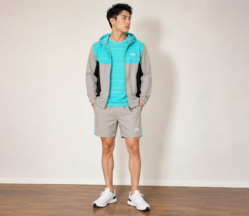 Mountain-X Men's 3-Piece Two Tone Tracksuit Set