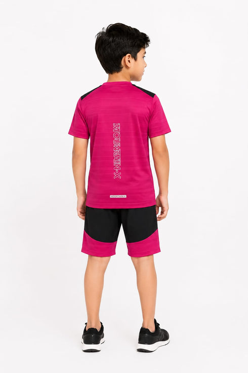 Mountain-X Kids Short Set, T Shirt and Shorts