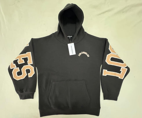 Women's Oversized "Los Angeles" Graphic Hoodie