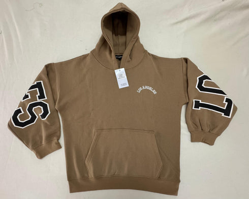 Women's Oversized "Los Angeles" Graphic Hoodie