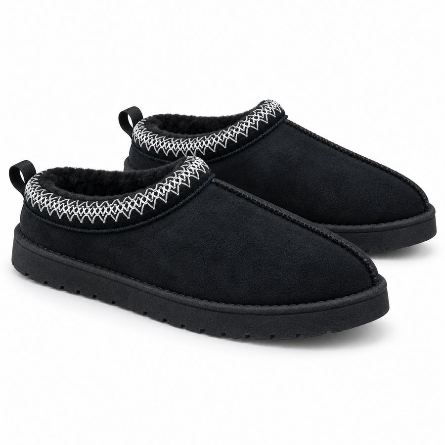 Women’s Faux Fur Lined Slip On Aztec slippers Wholesalesinn