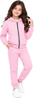 Kids' Zip Hoodie & Joggers Tracksuit Set | 6 Colours