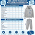 Kids' Zip Hoodie & Joggers Tracksuit Set | 6 Colours