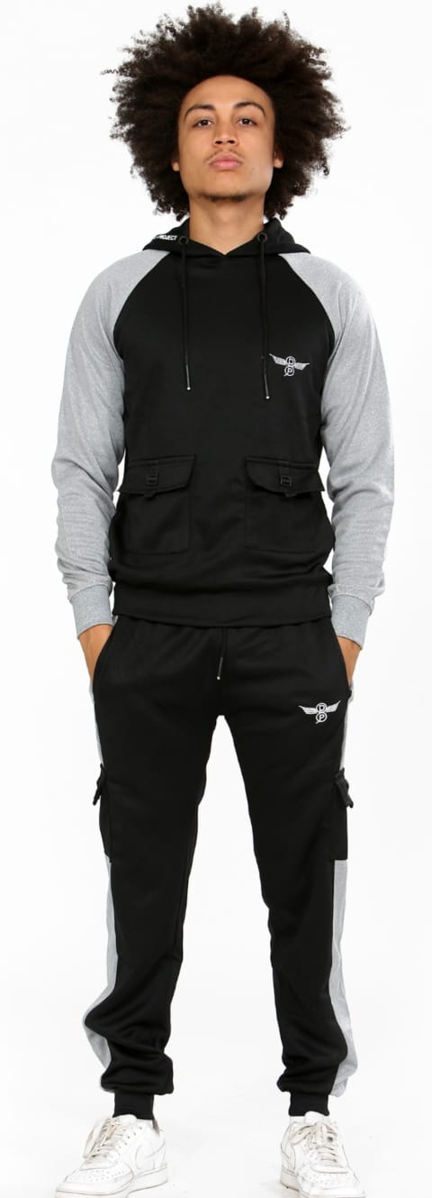 Men's suit Trouser and Hoodie Tracksuit