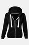 Child Plain Zipper Fleece Hoodie