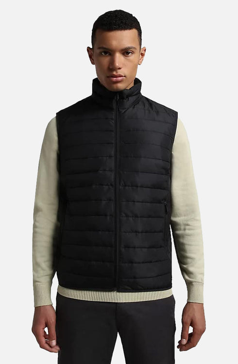 Men Sleeveless Body Warmer Gilet Jacket