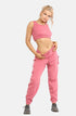 Women Cargo Bottom and Ribbed Crop Top Set