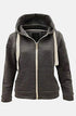 Child Plain Zipper Fleece Hoodie