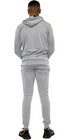 Men Chevron Contrast Panel Tracksuit Set