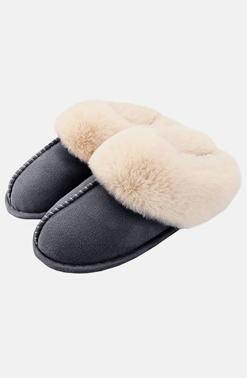 Women Memory Foam Fluffy Fur Slipper