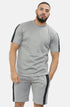 Men Side Contrast Panel Top & Short Set