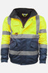 Men Hi Viz Bomber Jacket