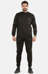 Men Round Neck Tracksuit With Front Pocket