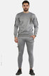 Men Round Neck Tracksuit With Front Pocket