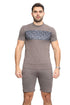 Men's Casual Sports Workout T-Shirt & Shorts Set