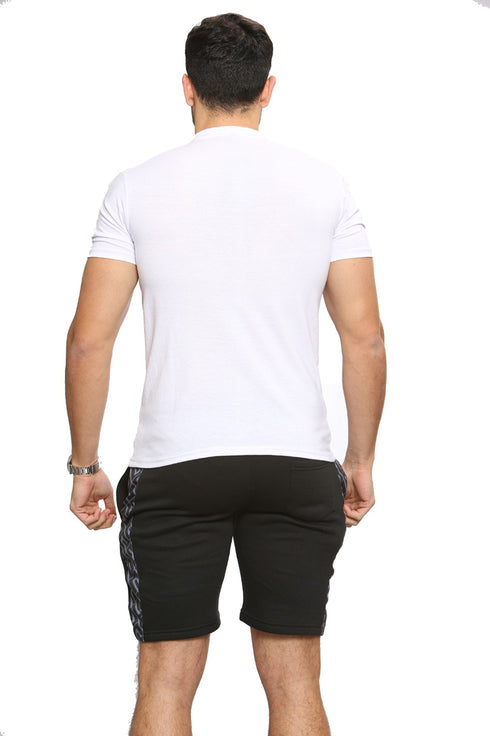 Men's Casual Sports Workout T-Shirt & Shorts Set