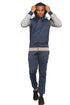 Men Plain Zipper Hoodie Warm Tracksuit