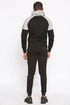 Men Plain Zipper Hoodie Warm Tracksuit