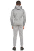 Men Plain Zipper Hoodie Warm Tracksuit
