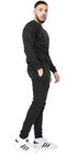 Men Crew Neck Slim Fit Tracksuit
