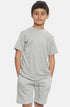 Kids Plain T-Shirt & Short Set