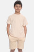 Kids Plain T-Shirt & Short Set