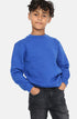 Kid Plain School Sweatshirt Jumper