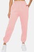 Women Elastic Waist Sweatpants With Pocket
