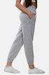 Women Elastic Waist Sweatpants With Pocket