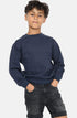 Kid Plain School Sweatshirt Jumper