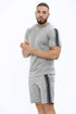Men Polyester Fleece Short Set