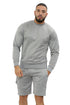 Mens polyester fleece with cargo pocket