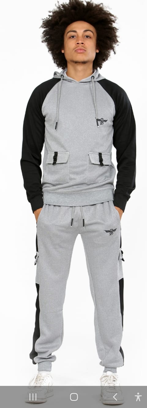 Men's suit Trouser and Hoodie Tracksuit