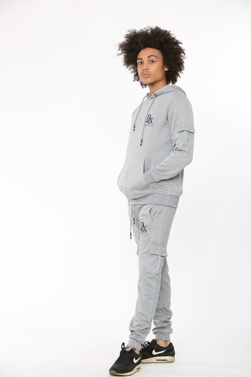 Men Polyester Tracksuit With front pocket on Hood