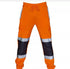 Mens Hi Vis Viz Combat Trousers JOGGING BOTTOMS Workwear JOGGERS