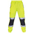 Mens Hi Vis Viz Combat Trousers JOGGING BOTTOMS Workwear JOGGERS